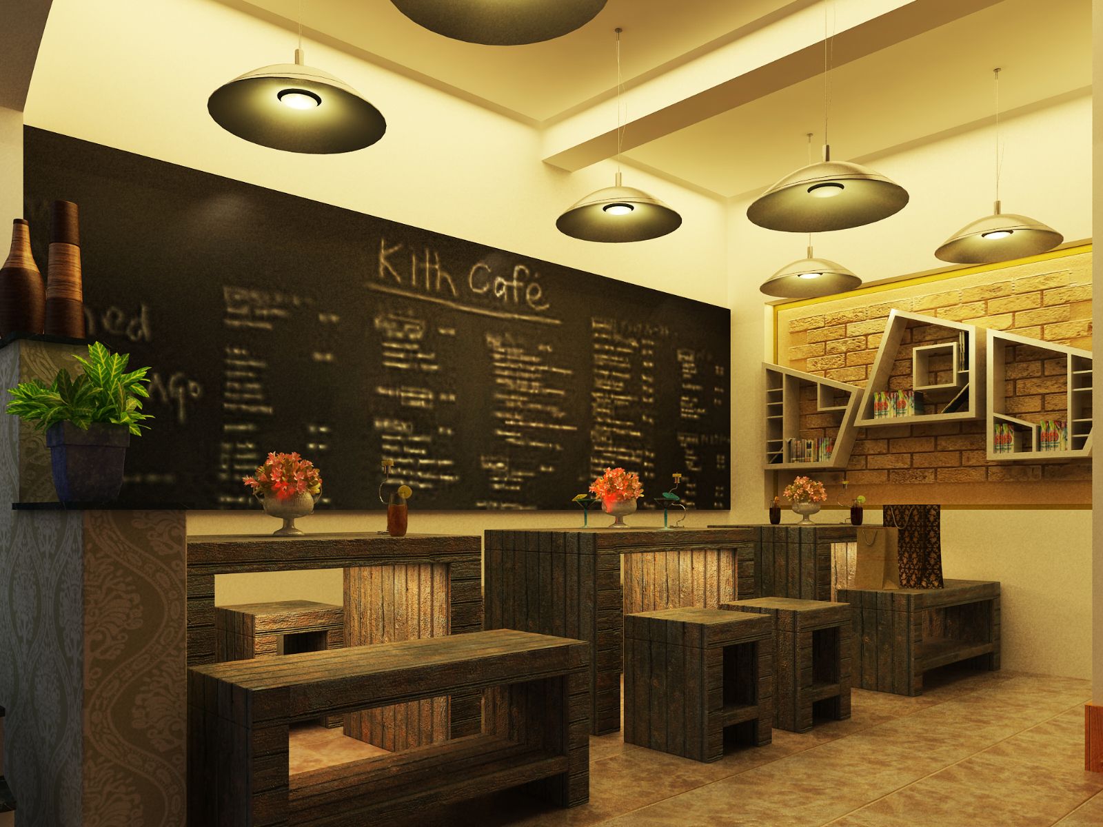 Ưu điểm của dịch vụ thiết kế nội thất quán cafe